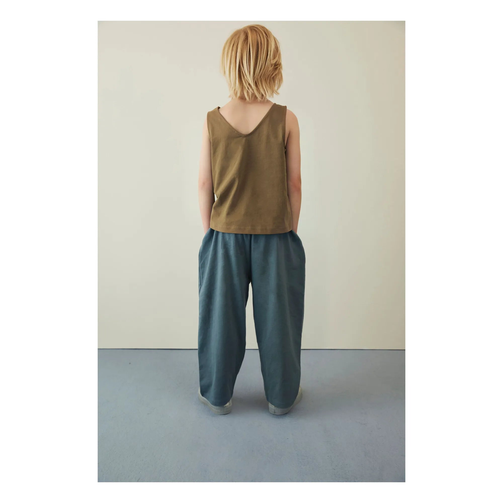 Gray Label - Boxy Cut Oberteil aus Bio-Baumwolle | Khaki Braun