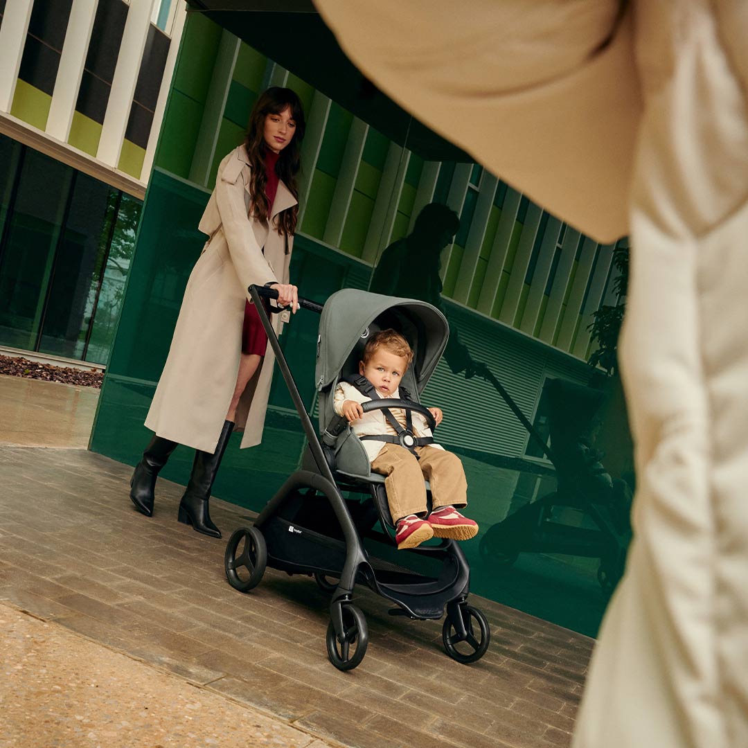 Bugaboo Dragonfly Complete Pushchair - Midnight Black-Strollers-Midnight Black-No Carrycot | Natural Baby Shower