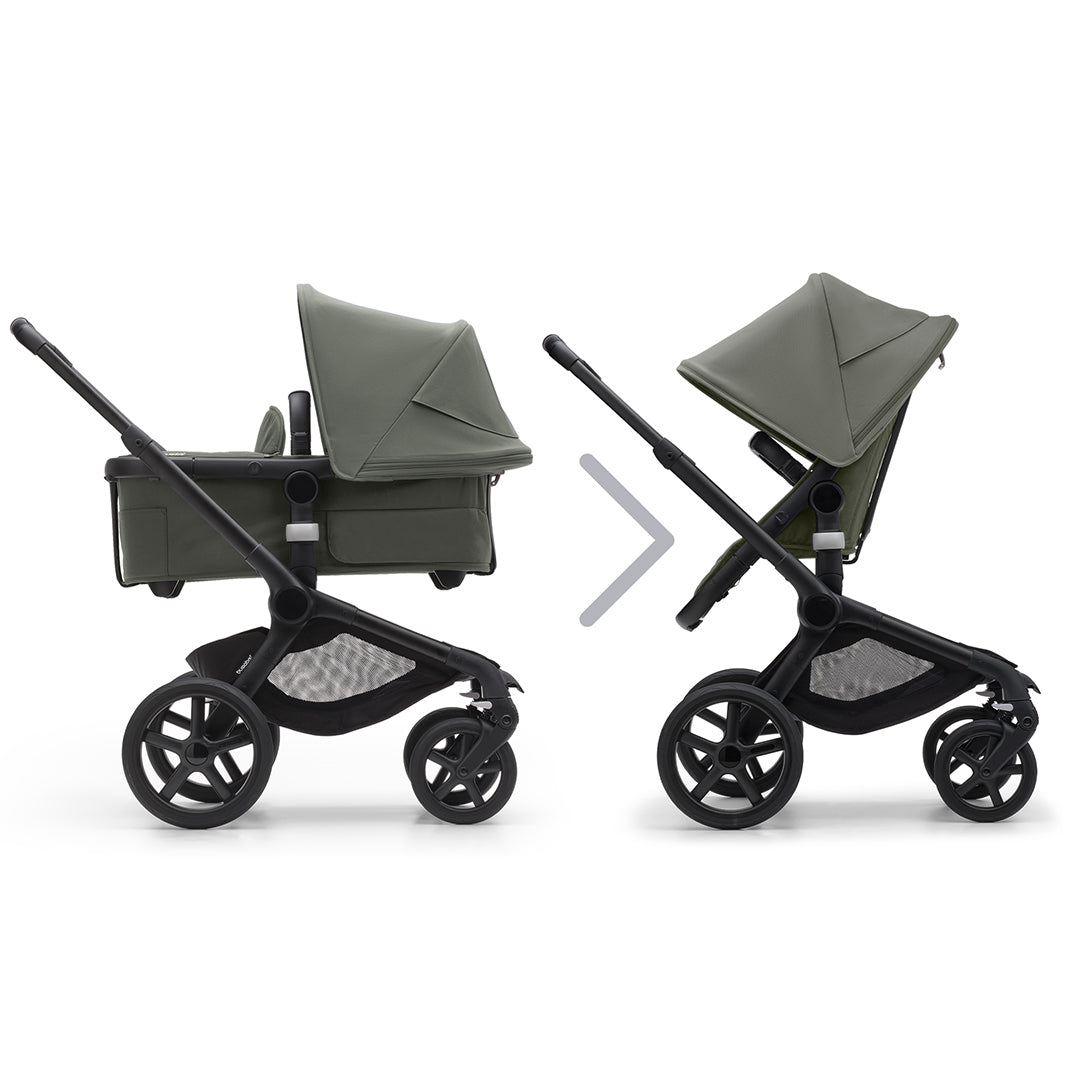 Bugaboo Fox 5 Ultimate Newborn Travel System - Forest Green-Travel Systems-Forest Green- | Natural Baby Shower