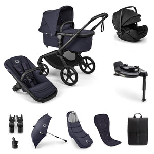Bugaboo Fox 5 Renew Ultimate Newborn Otter Travel System-Stroller Bundles-Deep Indigo- | Natural Baby Shower