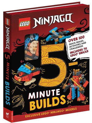 Buster Books - Lego Ninjago Aktivitäts- und Geschichtenbuch auf Englisch mit Figurenspielzeug