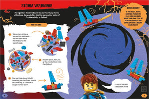 Buster Books - Lego Ninjago Aktivitäts- und Geschichtenbuch auf Englisch mit Figurenspielzeug