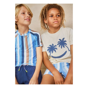 Molo - Rame Palm Smile T-Shirt | Ecru