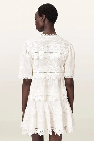 AllSaints pamuklu kadın bluz LILLITH