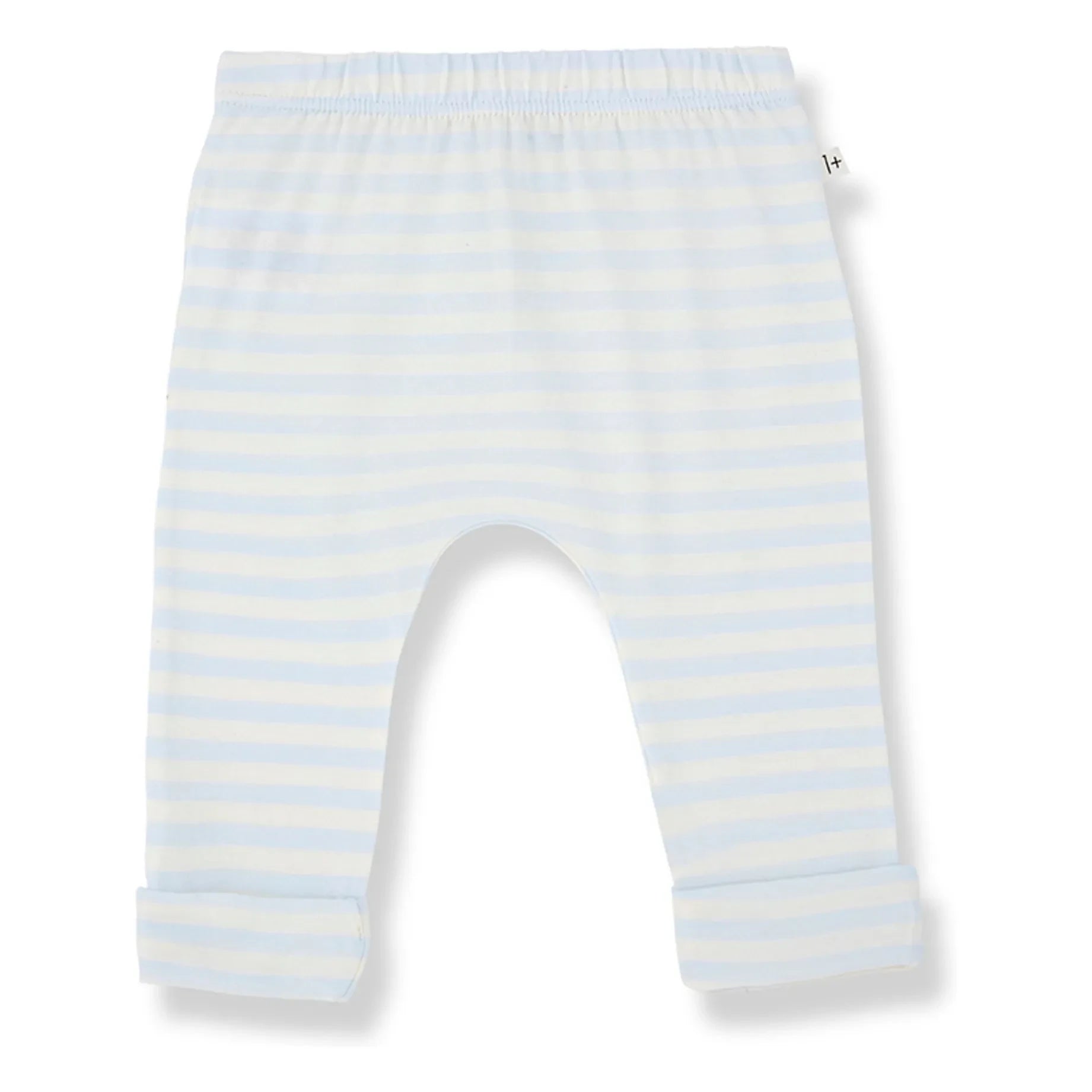 1+ in the family - Gestreifte Saul Leggings | Hellblau