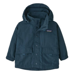 Patagonia - Tägliche Outdoor Jacke Recyclingfaser Baby | Dunkelblau