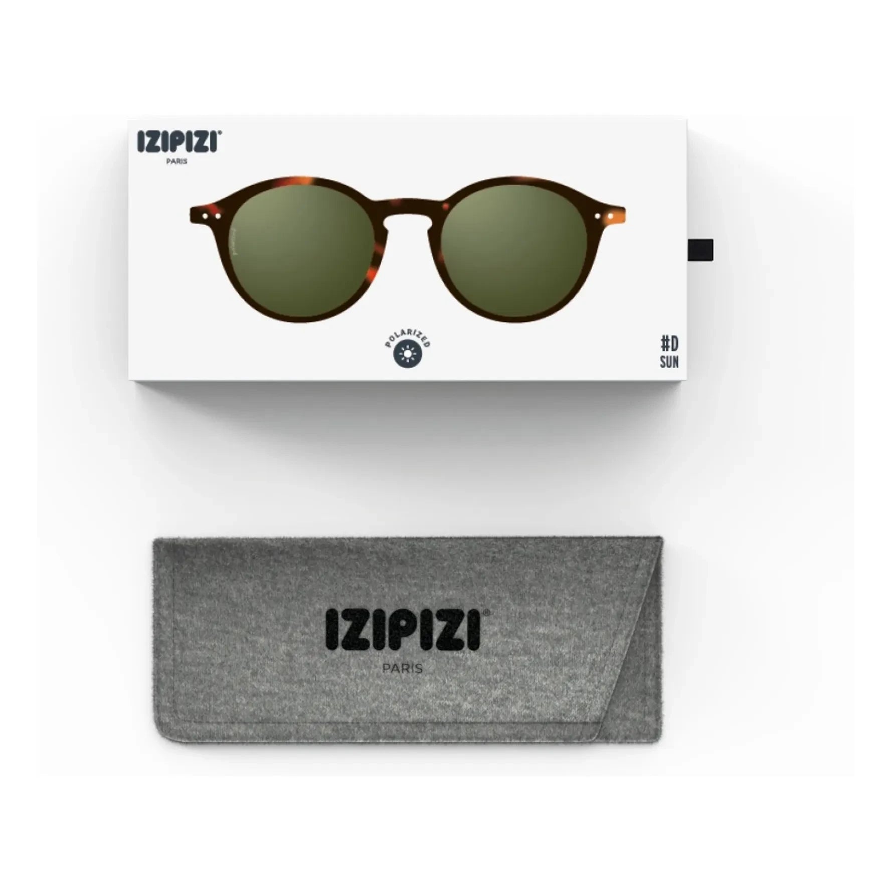 IZIPIZI - Polarisierte Sonnenbrille #D Tortoise | Braun