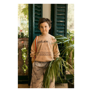 Tinycottons - Flower Sweat Bio-Baumwolle | Blassrosa