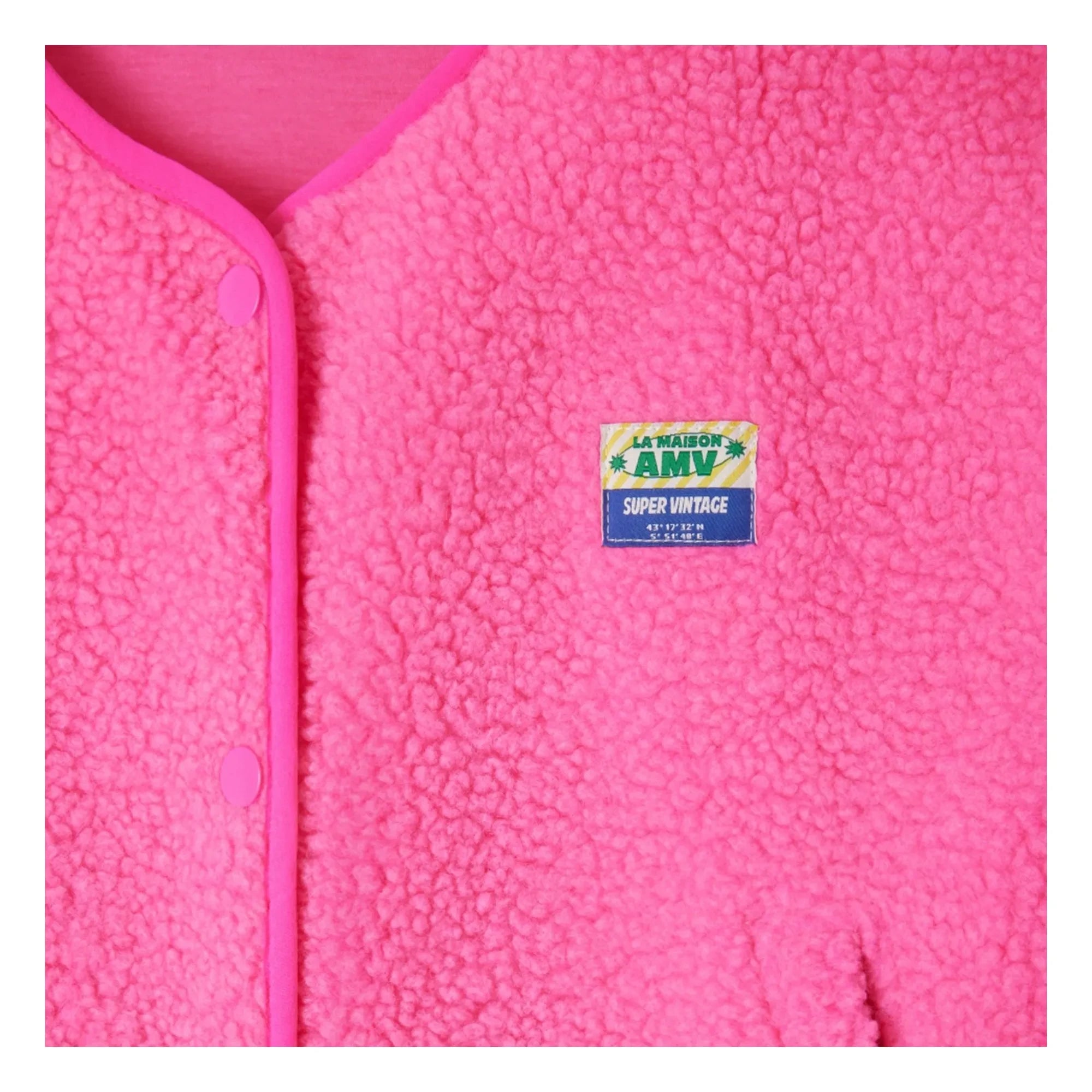 American Vintage - Hoktown Ärmellose Weste | Neonrosa