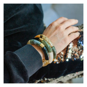 Parabaya - Trio Black Night Armbänder | Schwarz