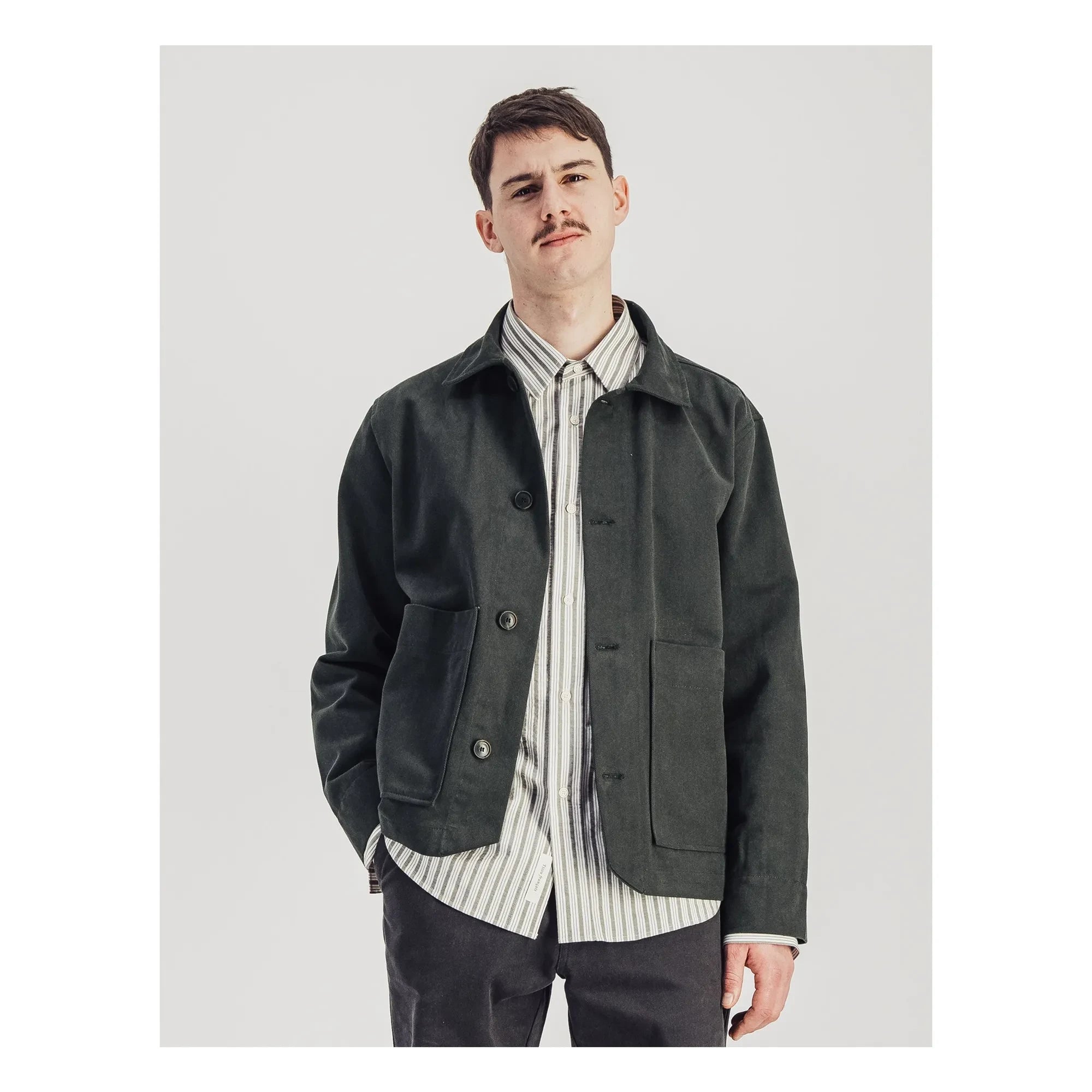 Parages – Dubliner Twill Jacke | Khaki
