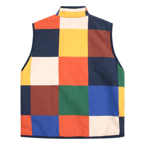 Bobo Choses - Wendbare ärmellose Jacke aus recycelter Faser | Gelb
