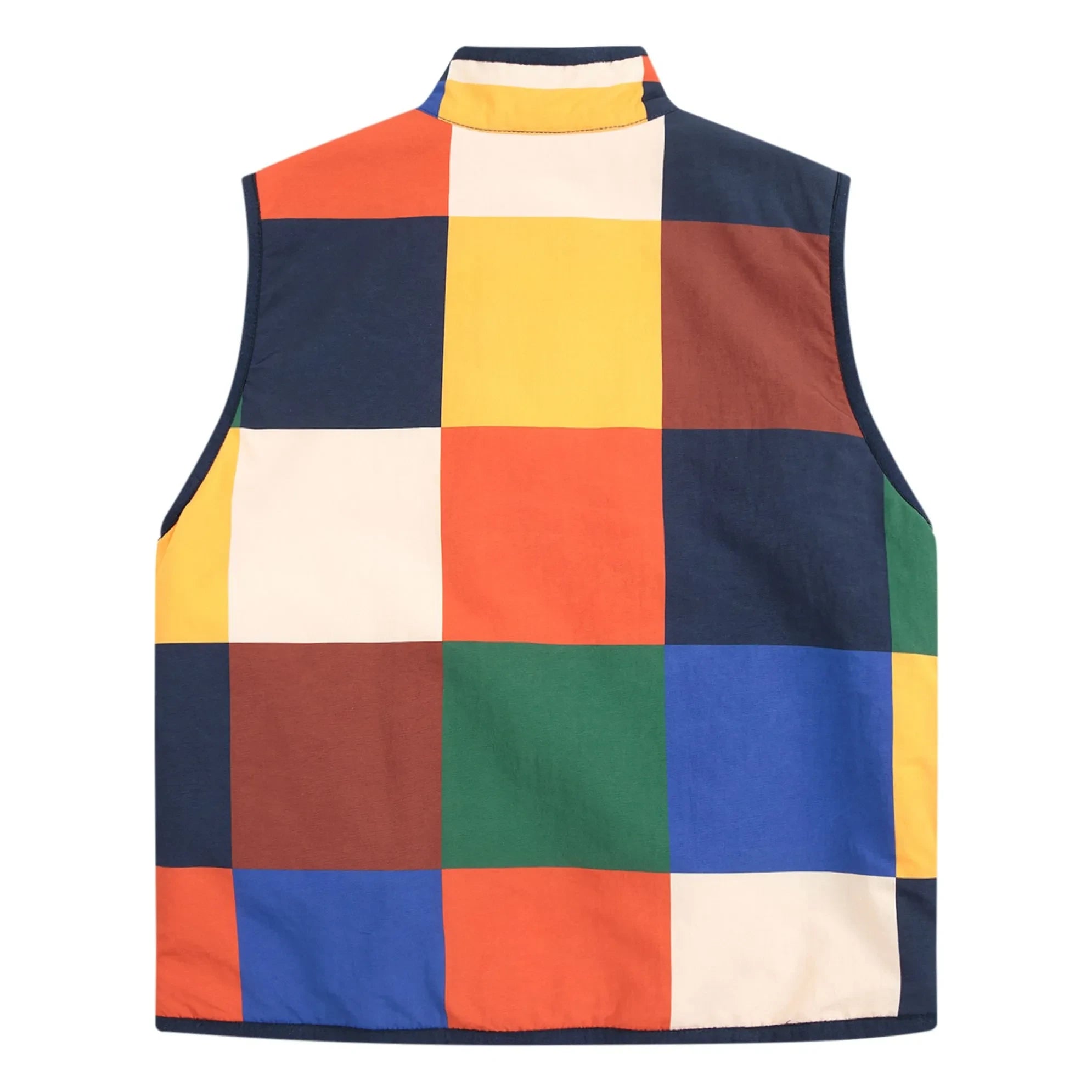 Bobo Choses - Wendbare ärmellose Jacke aus recycelter Faser | Gelb