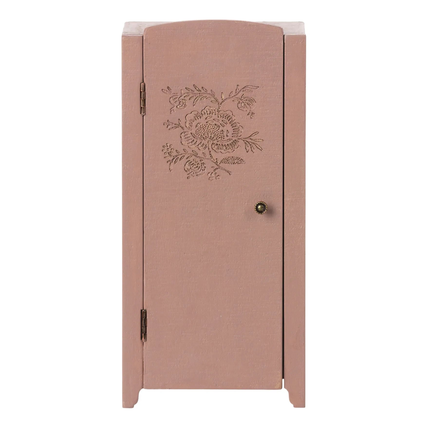 Maileg – Mini Holz Kleiderschrank | Rosa