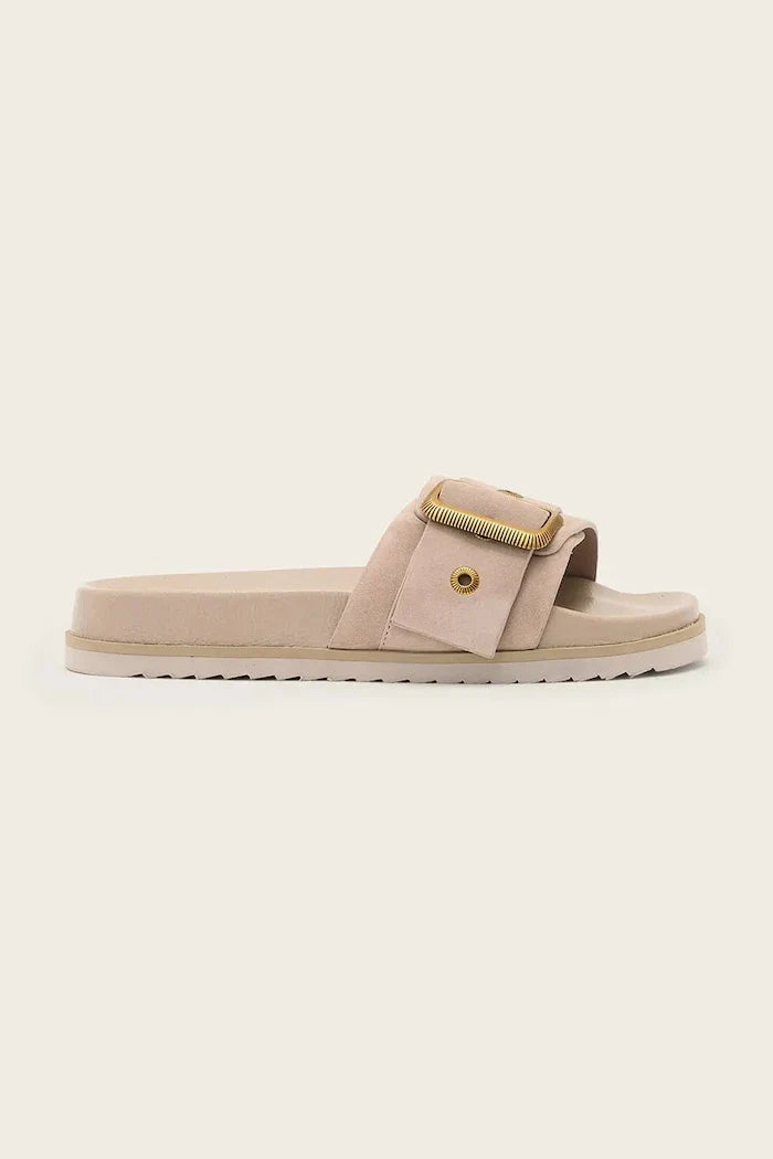Velur terlik AllSaints Ellie Western Sandal