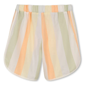 Kenzo - Happy Sweet Gestreifte Shorts | Hellgelb