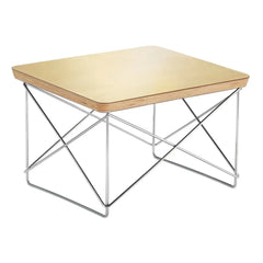 Vitra - LTR Beistelltisch - Tischplatte verchromt - Charles & Ray Eames, 1950 | Feuille d'Or
