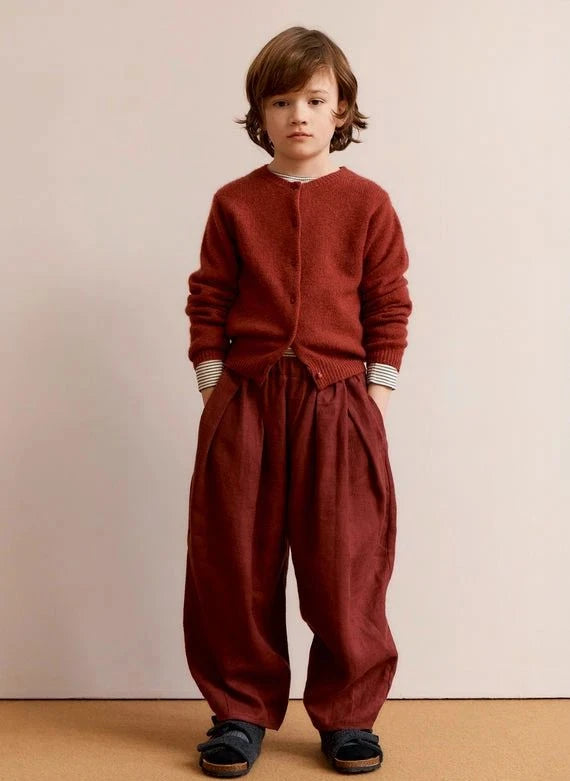 Caramel - Rosa Kaschmir Strickjacke | Rosa
