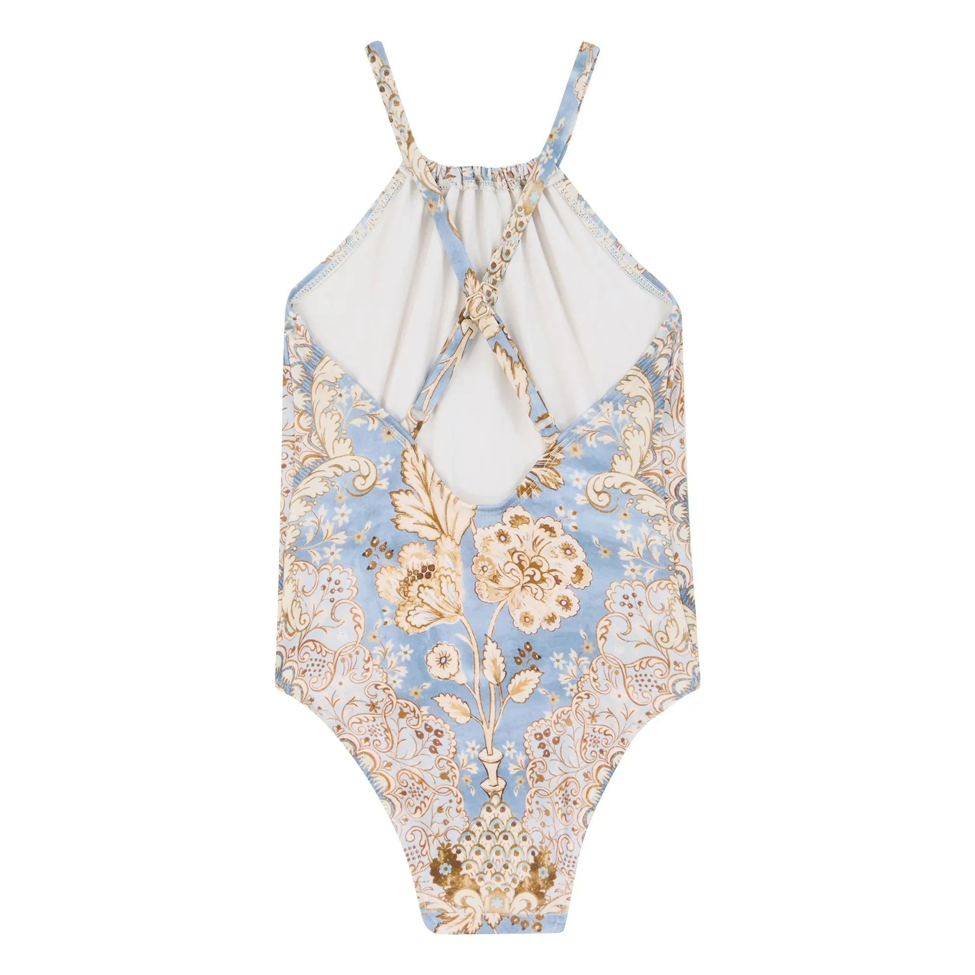 Zimmermann - Daylight Fleuri Badeanzug | Hellblau