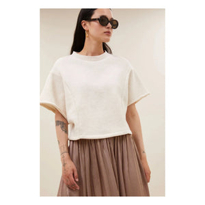 By Bar – Gestreifter Rock Reva | Rosa/Rot