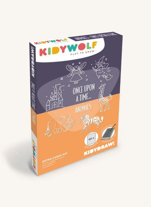 Kidywolf - Kidydraw Mini İçin Dolum Setleri - Masallar ve Hayvanlar
