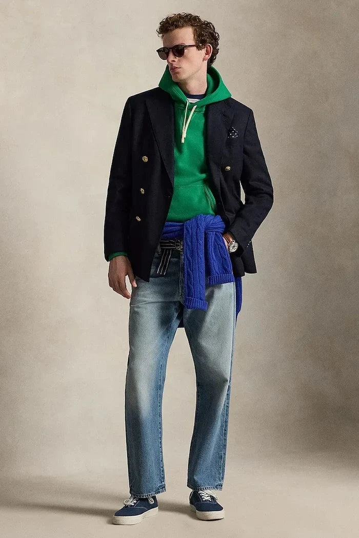 Polo Ralph Lauren erkek pamuklu kapüşonlu sweatshirt