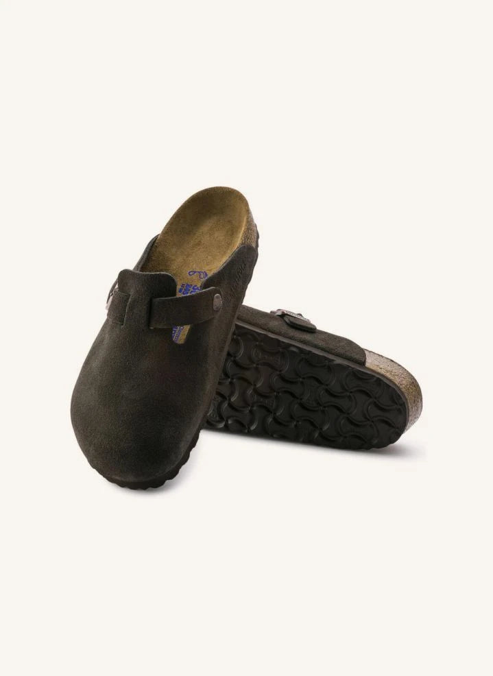 BIRKENSTOCK - Boston Wildleder-Clogs - Erwachsenenkollektion | Braun