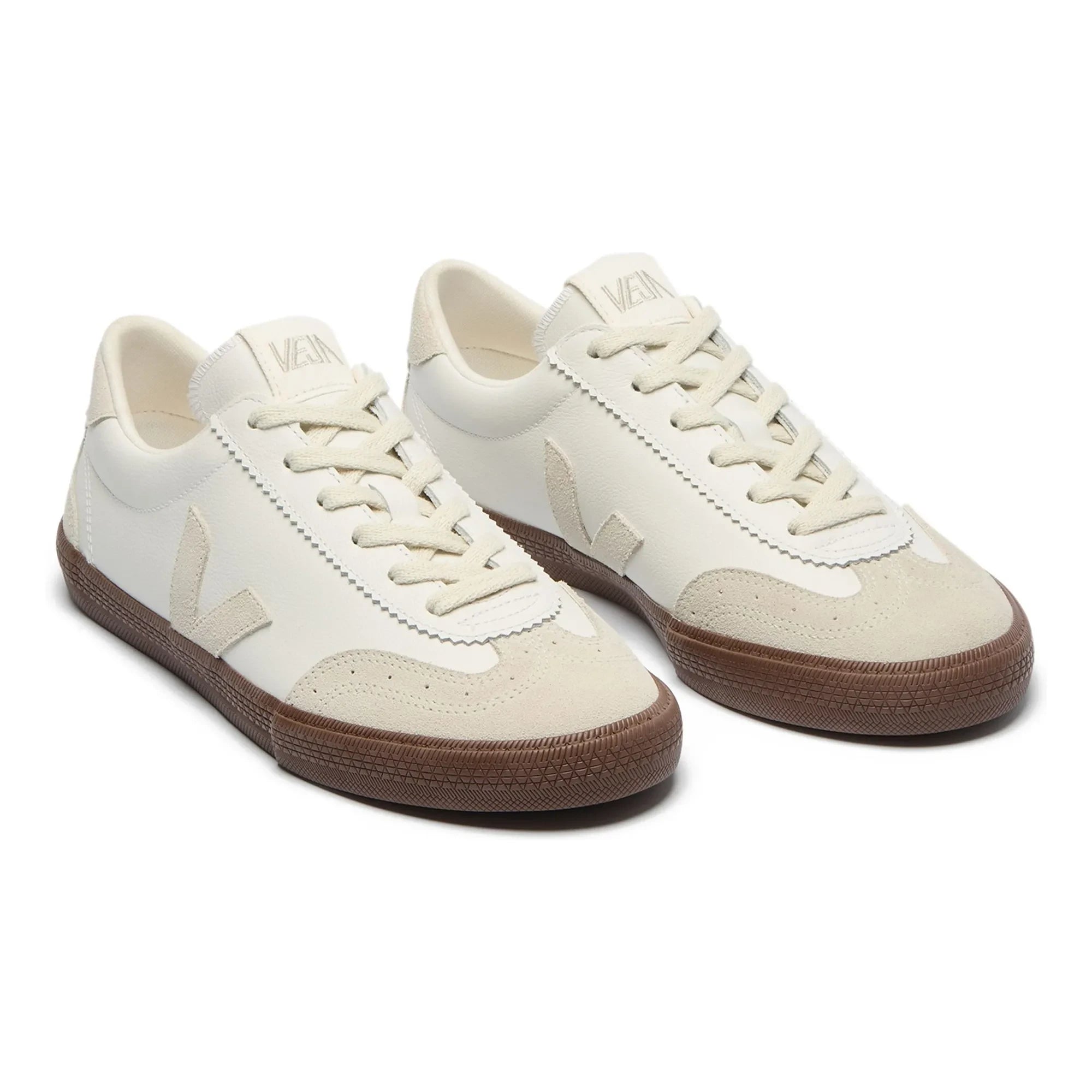 Veja - O.T. Leder-Volleyball-Sneaker | Weiß