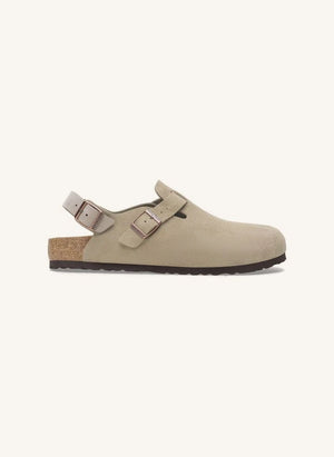 BIRKENSTOCK - Tokio Clogs | Taupe-braun