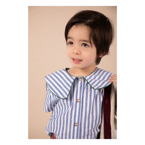 Loir - Lorette Gestreiftes Hemd | Blau