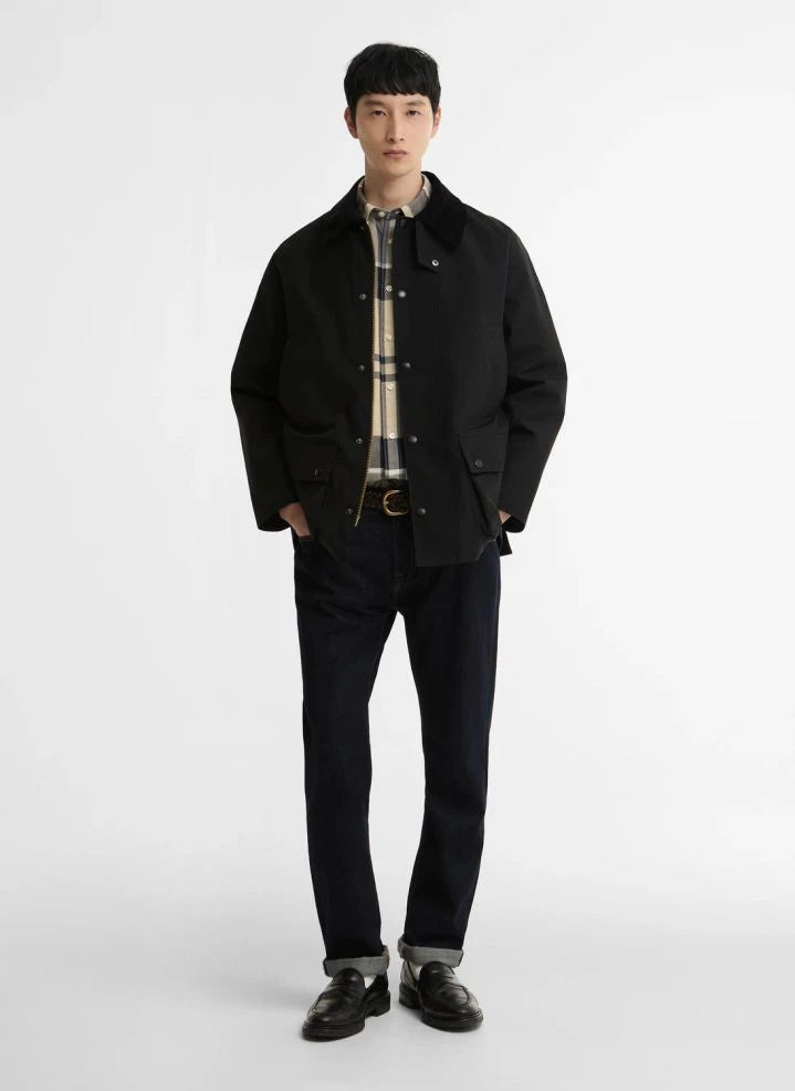 Barbour - Klassische Bedale Wasserabweisende Jacke | Schwarz