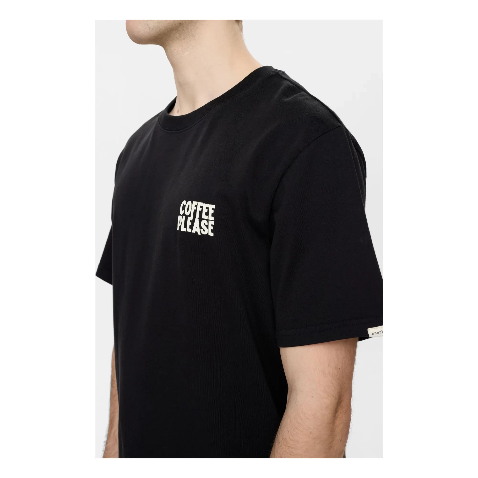 Anerkjendt - Akvillads Coffee Please T-Shirt | Schwarz