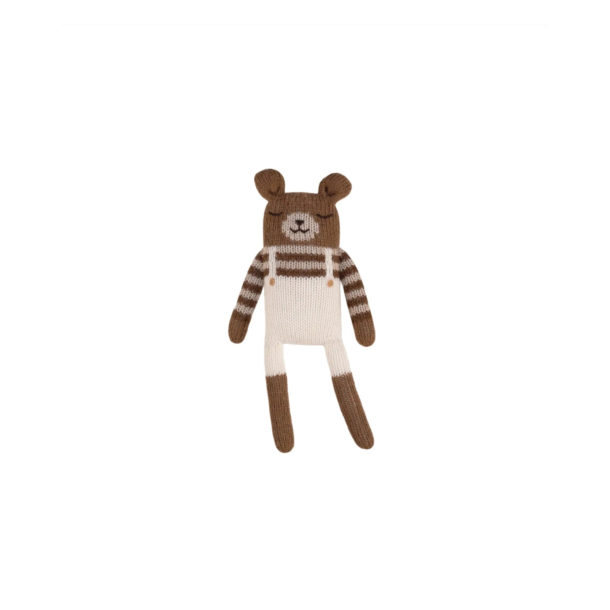 Main Sauvage - Teddybär Strampler | Ecru