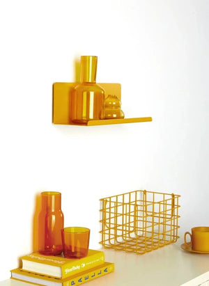 Mustard Made - Ledge Metall Wandregal | Blassgelb