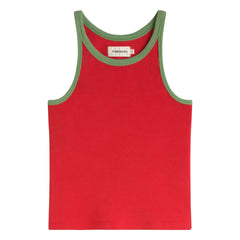 Thinking Mu - Harriet Top aus Bio-Baumwolle | Rot