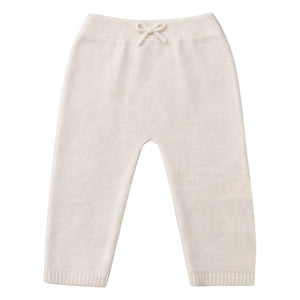 Lililotte – Léandre Hose aus Bio-Baumwolle, Feinstrick | Ecru