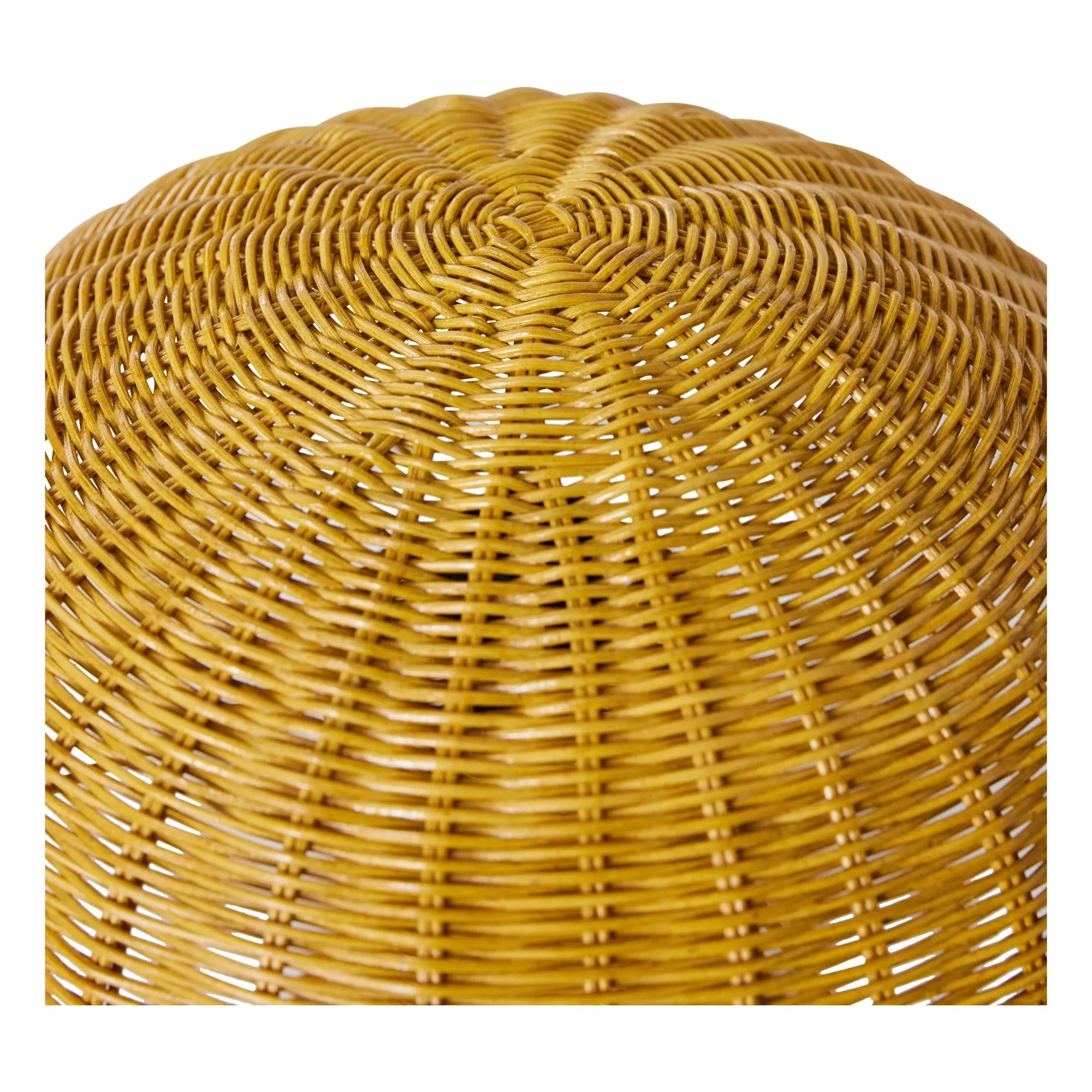 HKliving - Rattan Tischlampe | Senf