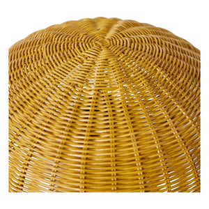 HKliving - Rattan Tischlampe | Senf