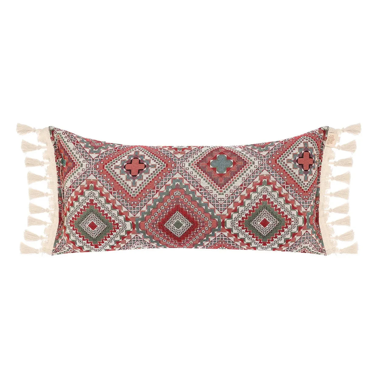 Moi Mili - Bohem yastık | Kırmızı
