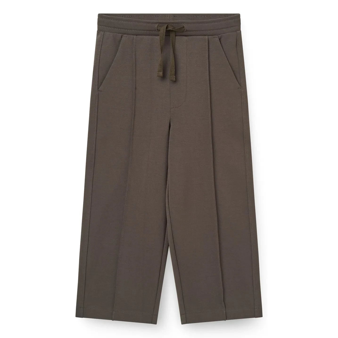 Copenhagen Colors - Elastische Hose aus Bio-Baumwolle | Dunkelbraun