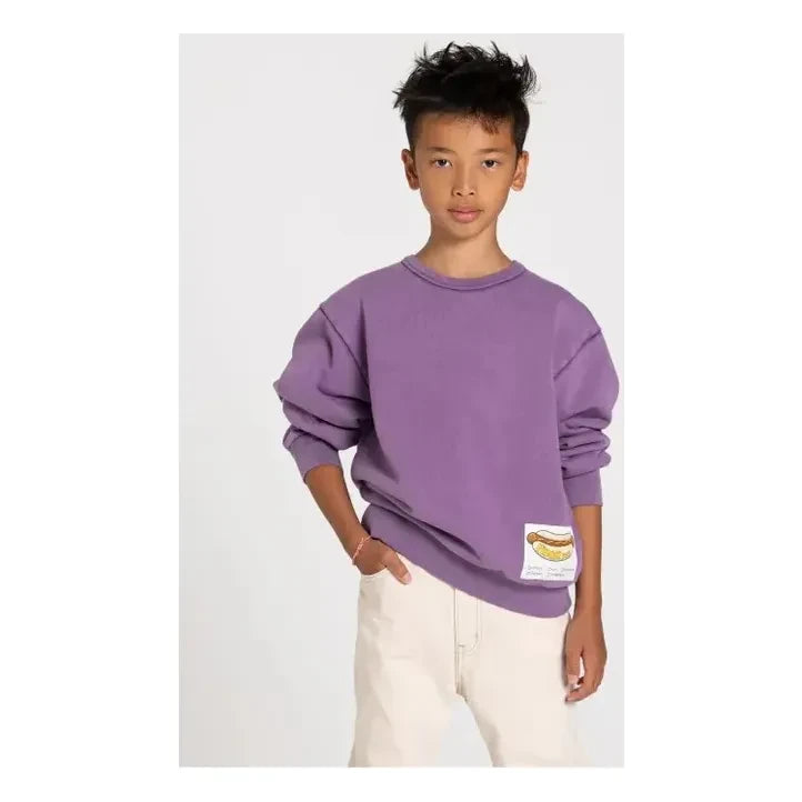 Finger in the nose - Bio-Baumwoll-Sweatshirt | Mauve