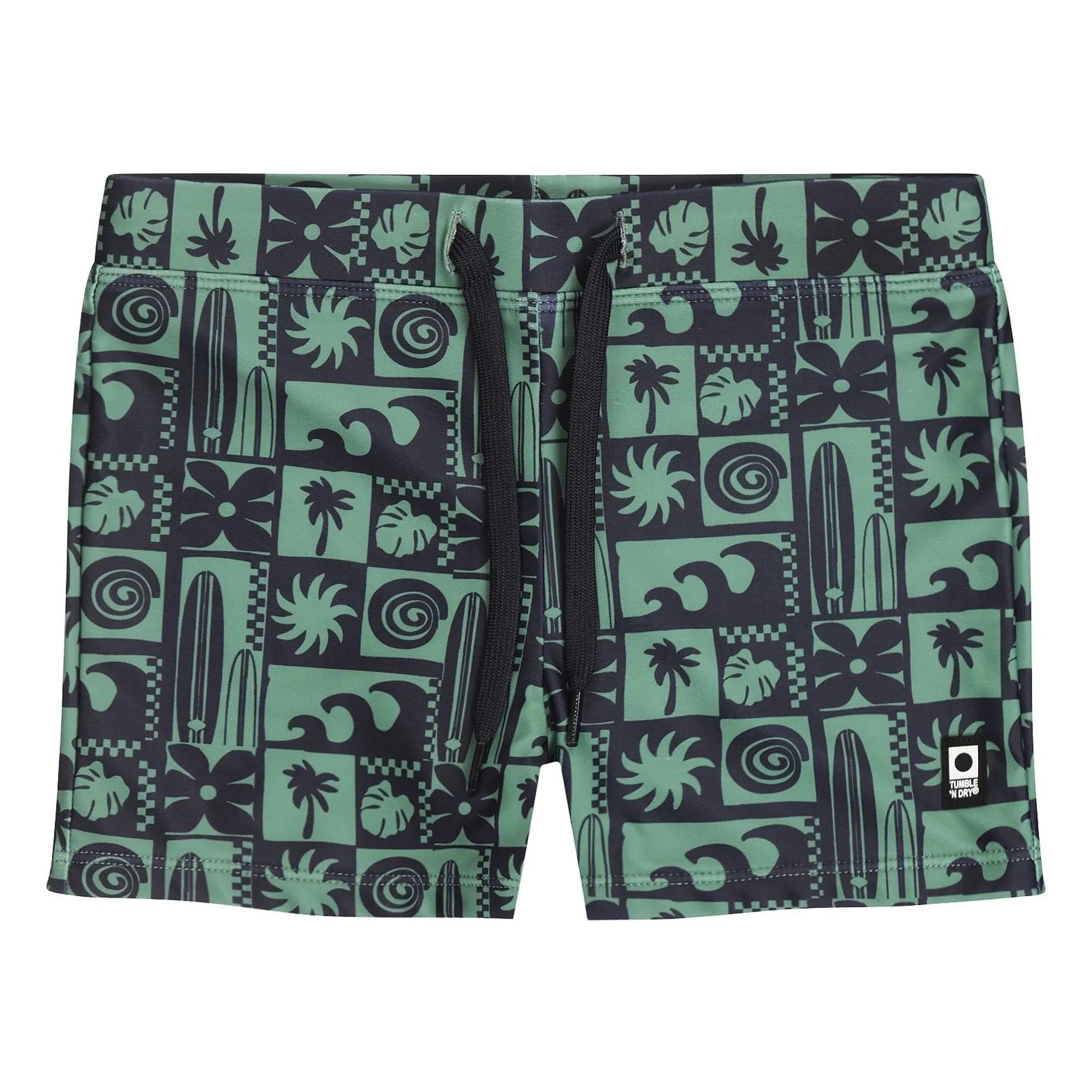 Tumble N'Dry – Natal Badehose aus recycelten Fasern | Grün