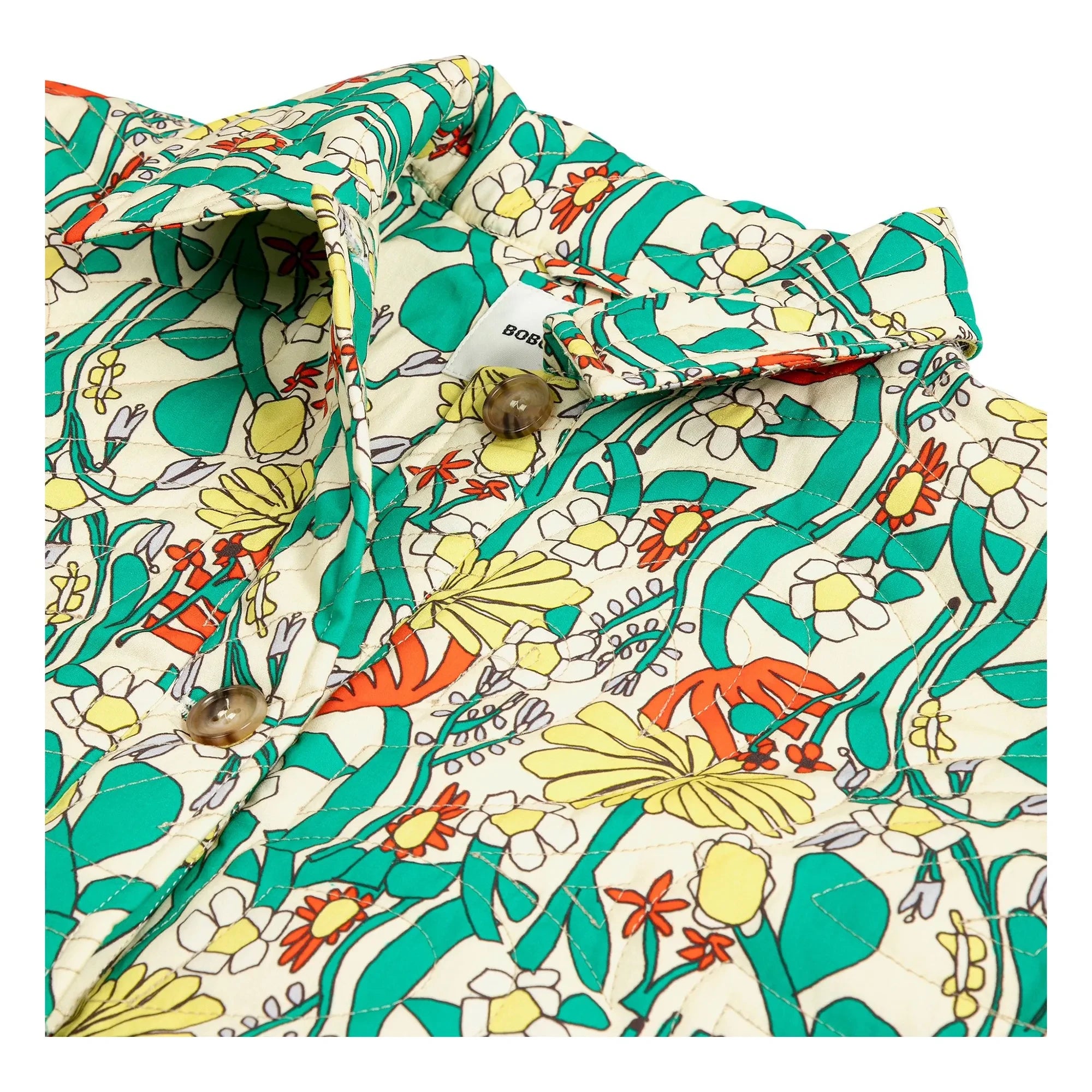 Bobo Choses - Color Herbalist Baumwolle Jacke | Grün