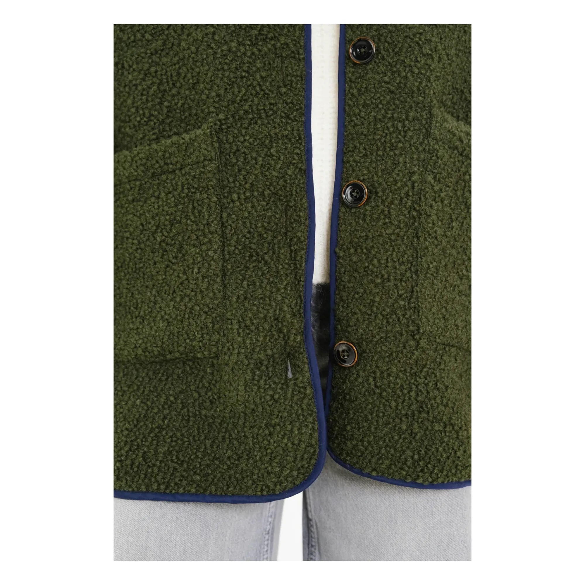 Sacrécoeur - Bari Greenlake Reine Wolljacke | Grün