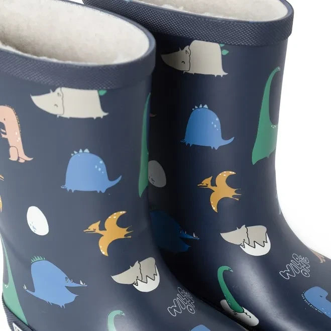 Liewood - Mason Dinosaurier Gummistiefel | Marineblau