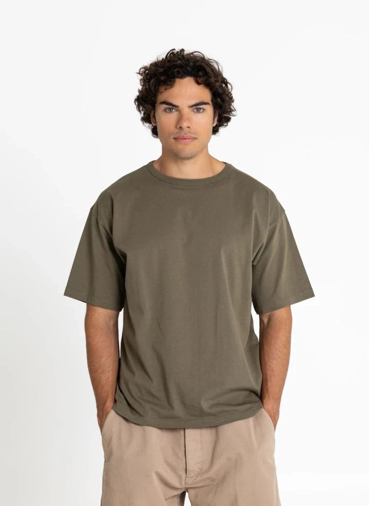 Smallable Man - Solal Organisches Baumwoll-T-Shirt | Khaki