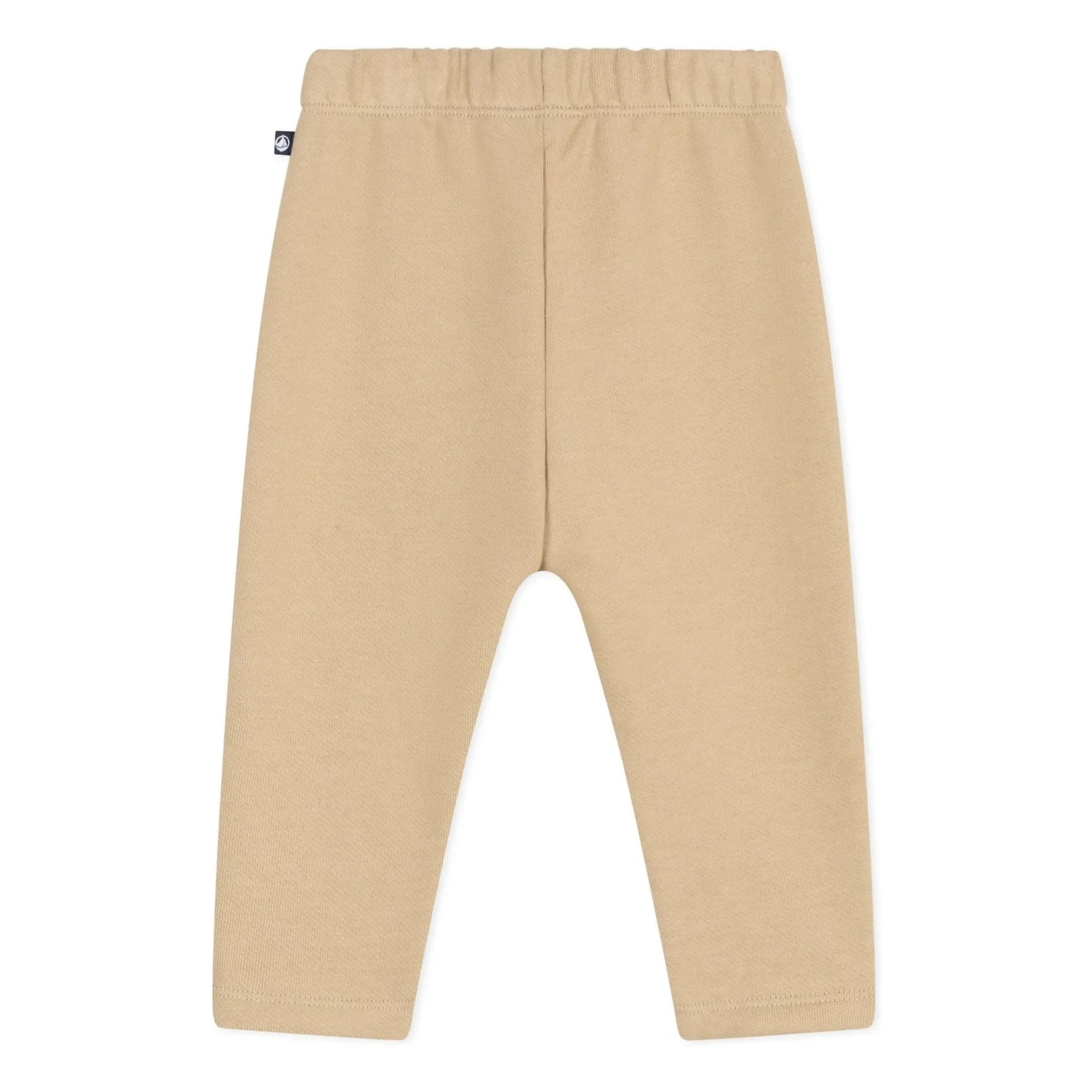 Petit Bateau – Jogginghose mit flexiblem Bein Uni | Beige