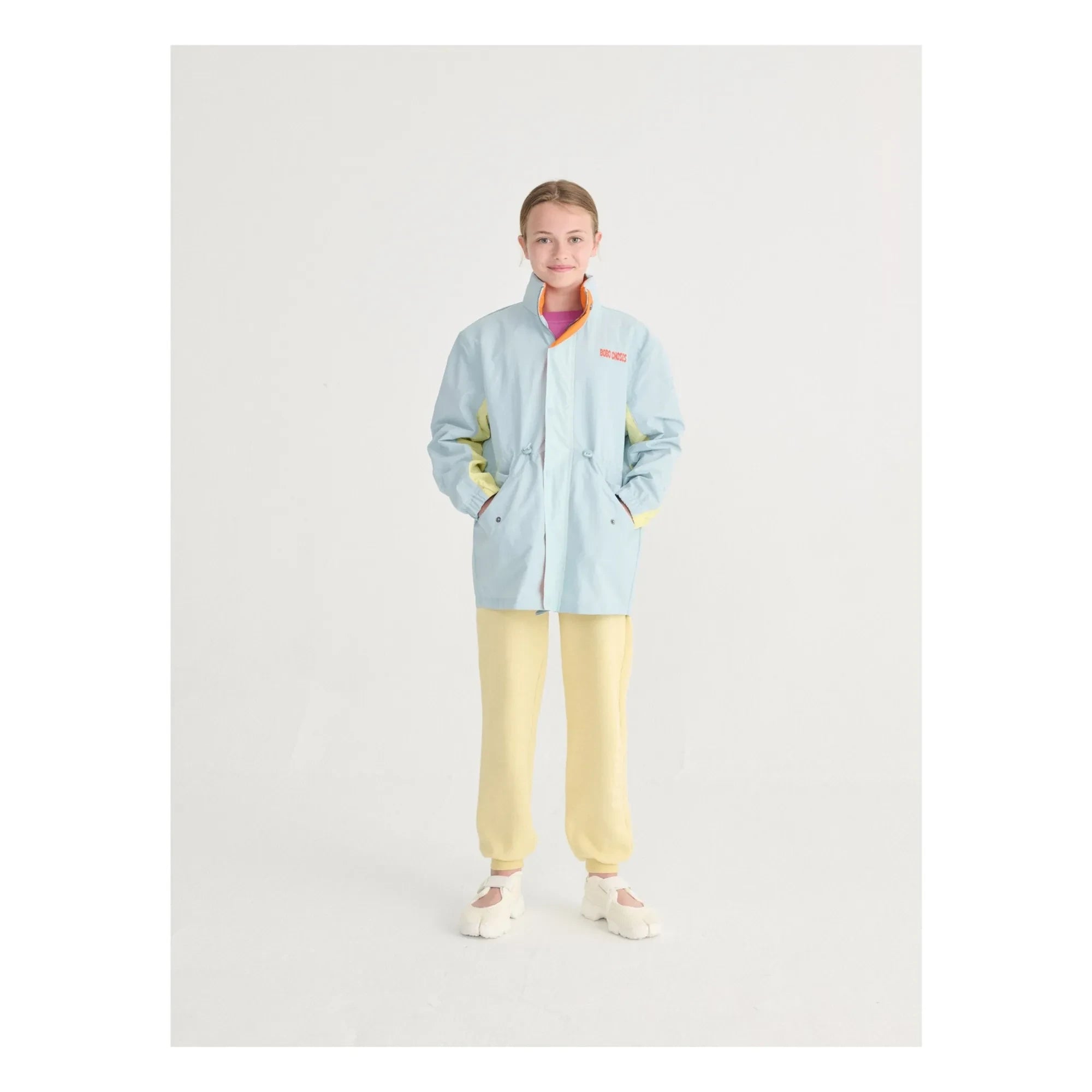 Bobo Choses - Recycelte Faser Wasserdichte Jacke | Hellblau