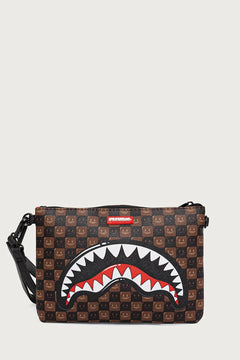 Sprayground - Paris’teki Köpek Balıkları Kahverengi Omuz Çantası 910B9307NSZ