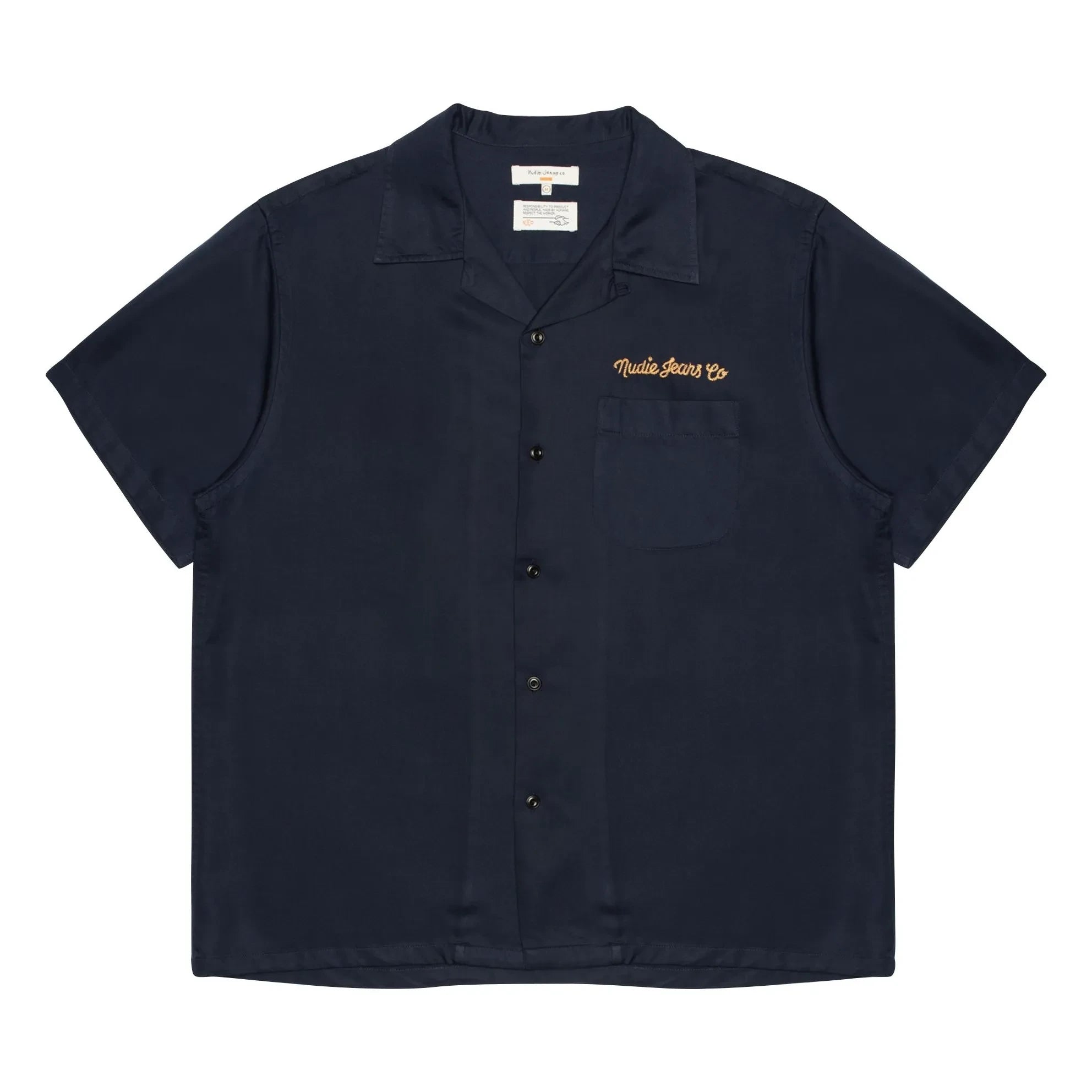 Nudie Jeans - Arthur Bowling Hemd | Dunkelblau
